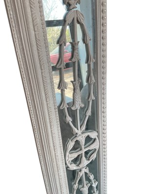 Lot 42 - A modern French style white painted...