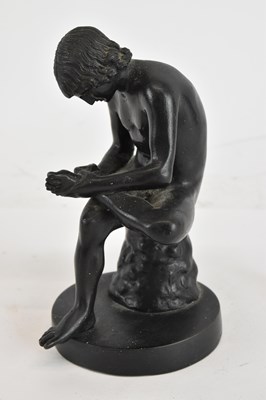 Lot 761 - AFTER THE ANTIQUE; a small circa 1900 bronze...