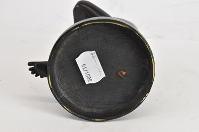 Lot 761 - AFTER THE ANTIQUE; a small circa 1900 bronze...