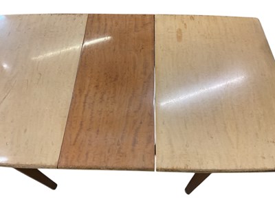 Lot 31 - A mid century satinwood veneered sideboard and...