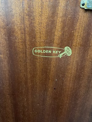 Lot 31 - A mid century satinwood veneered sideboard and...