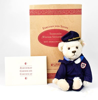 Lot 428 - STEIFF; a boxed German collectors' bear,...