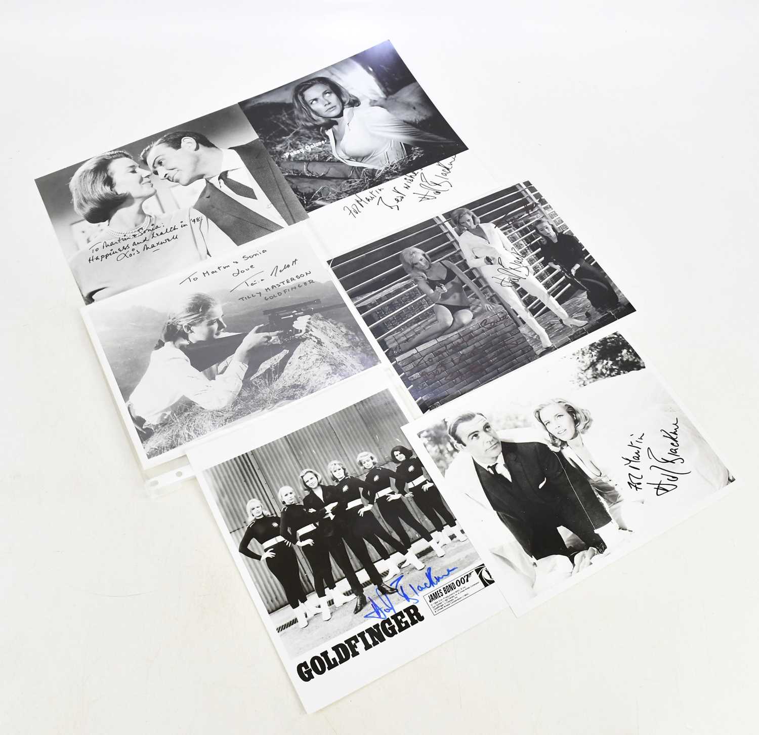 Lot 1754 - JAMES BOND; GOLDFINGER, a photographic print...