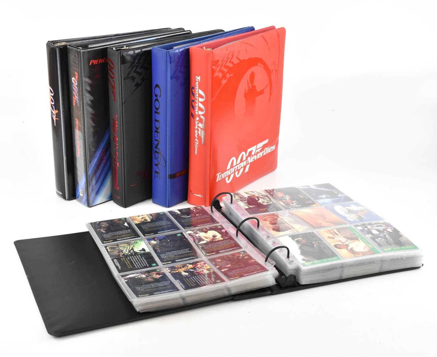 Lot 1756 - JAMES BOND; a large collection of trade cards...