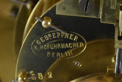 Lot 144 - GEBRUDER EPPNER OF BERLIN; a late 19th century...