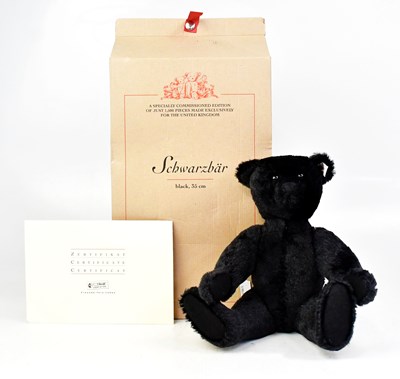 Lot 440 - STEIFF; a German collectors' bear, 'Schwarzbär'...