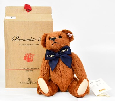 Lot 436 - STEIFF; a German collectors' bear, 'A Million...