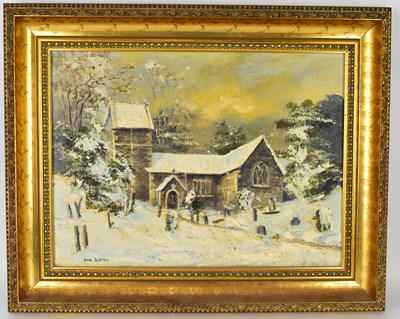 Lot 604 - DON AUSTEN (British, 20th century); oil on...