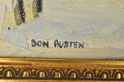 Lot 604 - DON AUSTEN (British, 20th century); oil on...