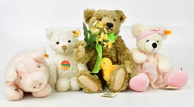 Lot 444 - STEIFF; four collectors' bears, comprising...