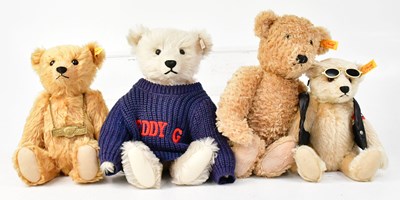 Lot 449 - STEIFF; four collectors' bears, comprising a...