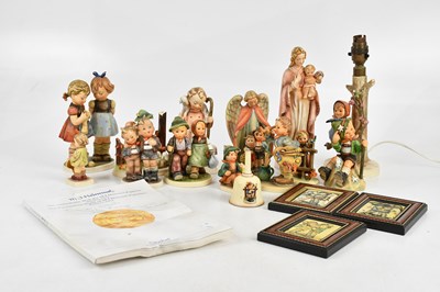 Lot 172 - A collection of fourteen Hummel/Goebel figures...