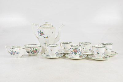 Lot 261 - SHELLEY; a six setting tea service in the 2252...