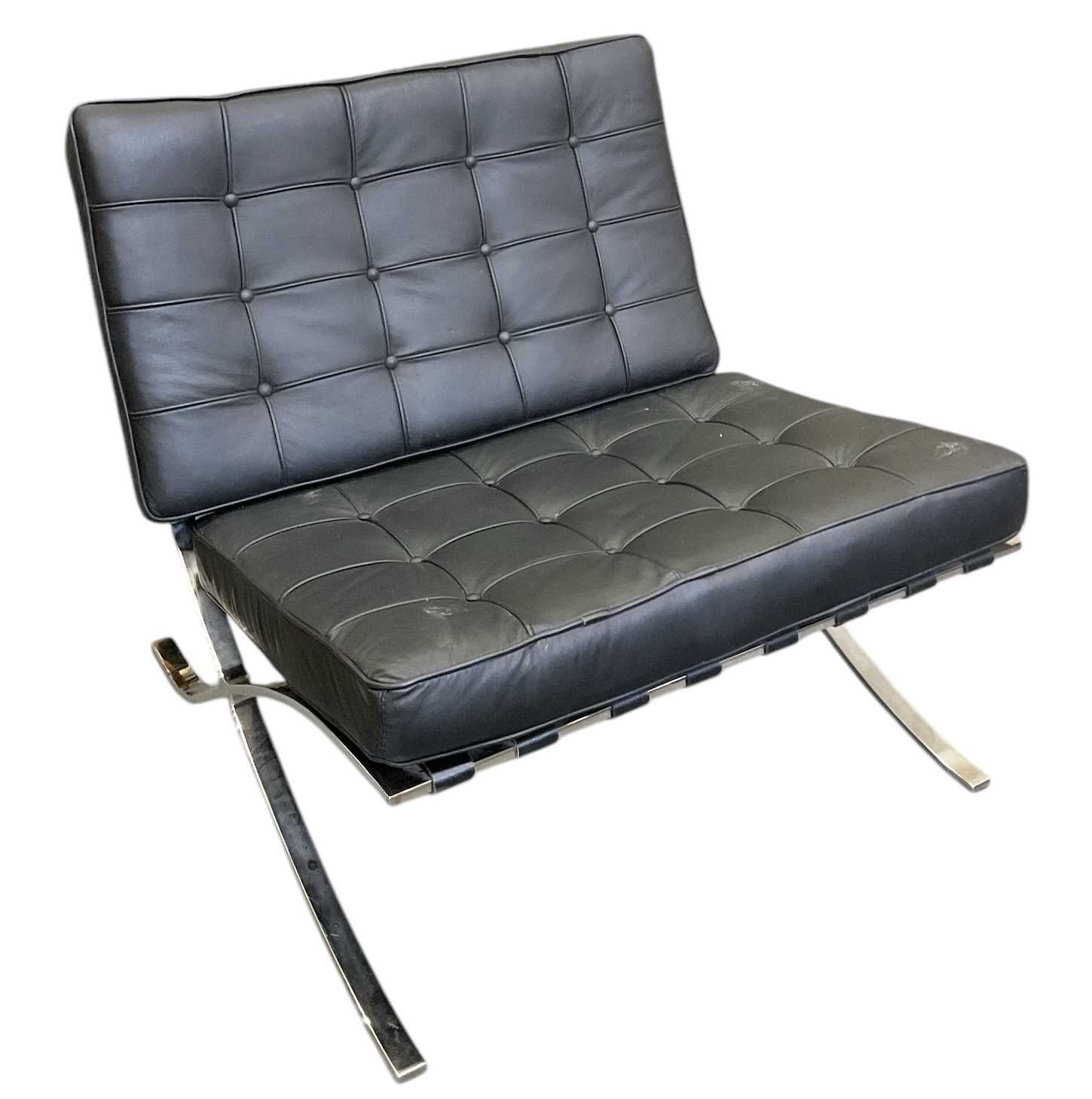 Lot 44 - AFTER MIES VAN DER ROHE; a modern contemporary...