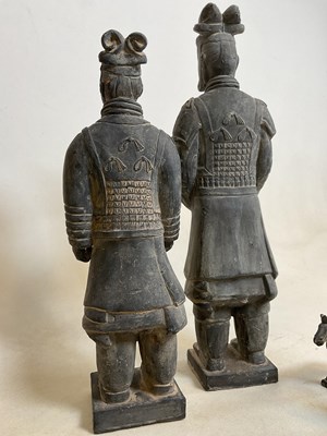Lot 317 - A pair of contemporary figures inspired by the...