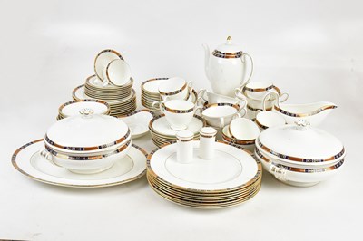 Lot 259 - WEDGWOOD; a 'Tapestry' pattern eight setting...