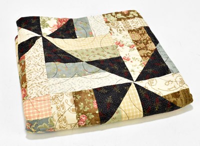 Lot 242 - A modern patchwork blanket