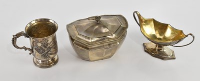 Lot 1361 - THOMAS PRIME & SON; a Victorian hallmarked...