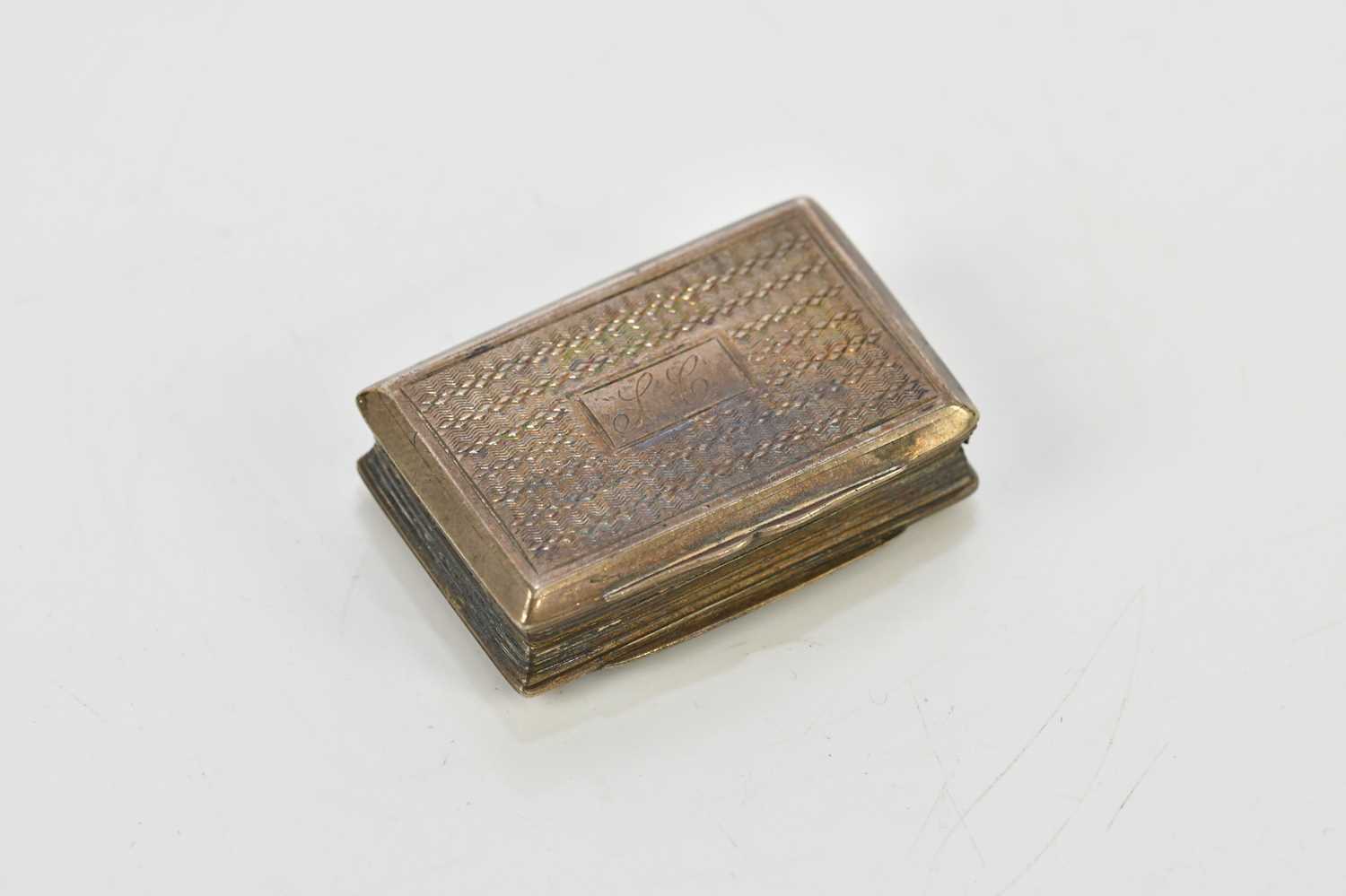 Lot 1365 - T S; a William IV hallmarked silver...