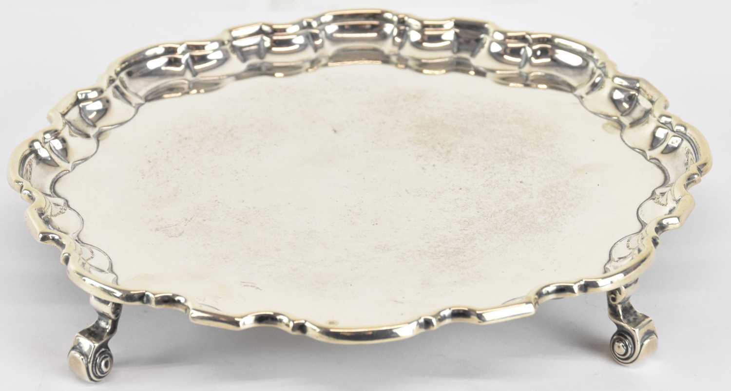 Lot 1107 - ATKIN BROTHERS; a George V hallmarked silver...