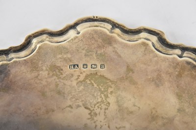 Lot 1107 - ATKIN BROTHERS; a George V hallmarked silver...