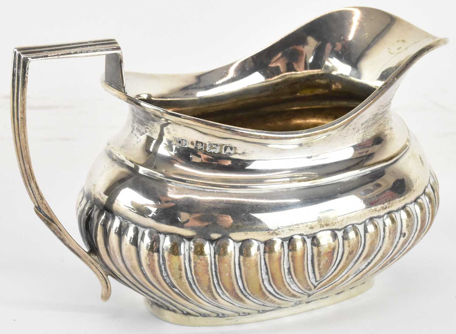 Lot 1148 - WILLIAM DEVENPORT; a George V hallmarked...