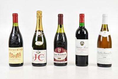 Lot 362 - MIXED WINE; three bottles of red wine,...
