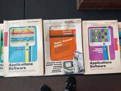 Lot 2435 - TEXAS INSTRUMENTS; a home computer, TI-99/4A,...