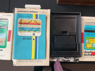 Lot 2435 - TEXAS INSTRUMENTS; a home computer, TI-99/4A,...