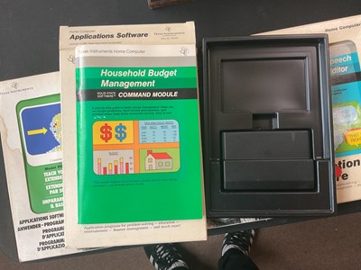 Lot 2435 - TEXAS INSTRUMENTS; a home computer, TI-99/4A,...