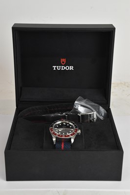 Lot 1768 - TUDOR; a gentleman's GMT Black Bay 'Pepsi'...