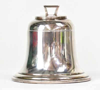 Lot 574 - A hallmarked silver loaded inkwell in the form...