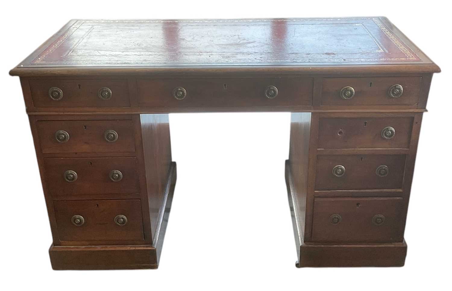 Lot 48 - A late 19th/early 20th century mahogany...