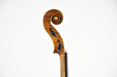 Lot 1016 - WILLIAMSON BLYTH; a full size violin, with two-...