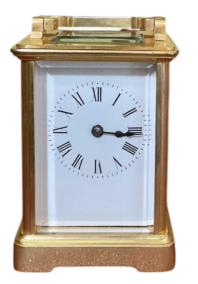 Lot 146 - An early 20th century gilt bronze cased...
