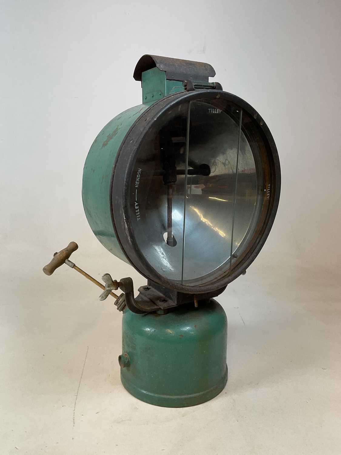 Lot 8 - A rare and unusual large Tilley search light...