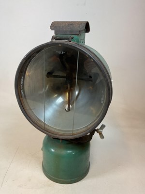 Lot 8 - A rare and unusual large Tilley search light...