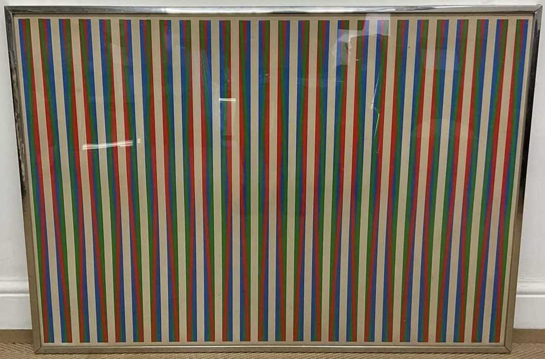 Lot 303 - AFTER BRIDGET RILEY (born 1931); an early...