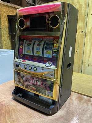 Lot 3 - A Tomb Raider fruit machine.