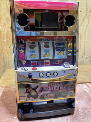 Lot 3 - A Tomb Raider fruit machine.