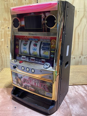 Lot 3 - A Tomb Raider fruit machine.