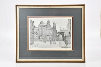 Lot 6 - LAURENCE STEPHEN LOWRY RA (1887-1976); pencil...