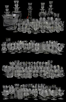 Lot 312 - EDINBURGH CRYSTAL; an exquisite extensive...