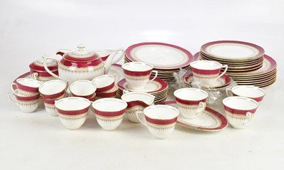 Lot 276 - ROYAL WORCESTER; a part tea and dinner service...