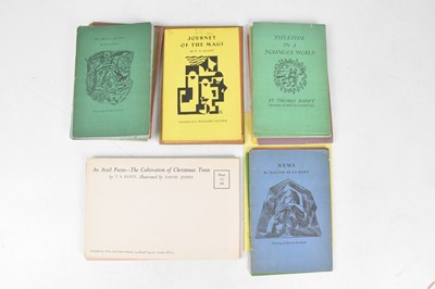 Lot 624 - THE ARIEL POEMS, a broken run, No’s 1-14,...