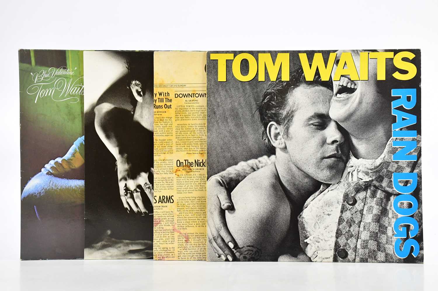Lot 1203 - TOM WAITS; four albums comprising Rain Dogs...