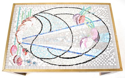 Lot 19 - A mid-20th century Art Nouveau style mosaic...
