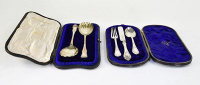 Lot 564 - JOSIAH WILLIAMS & CO; a cased pair of Edward...