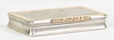 Lot 604 - A Continental 900 grade silver and...