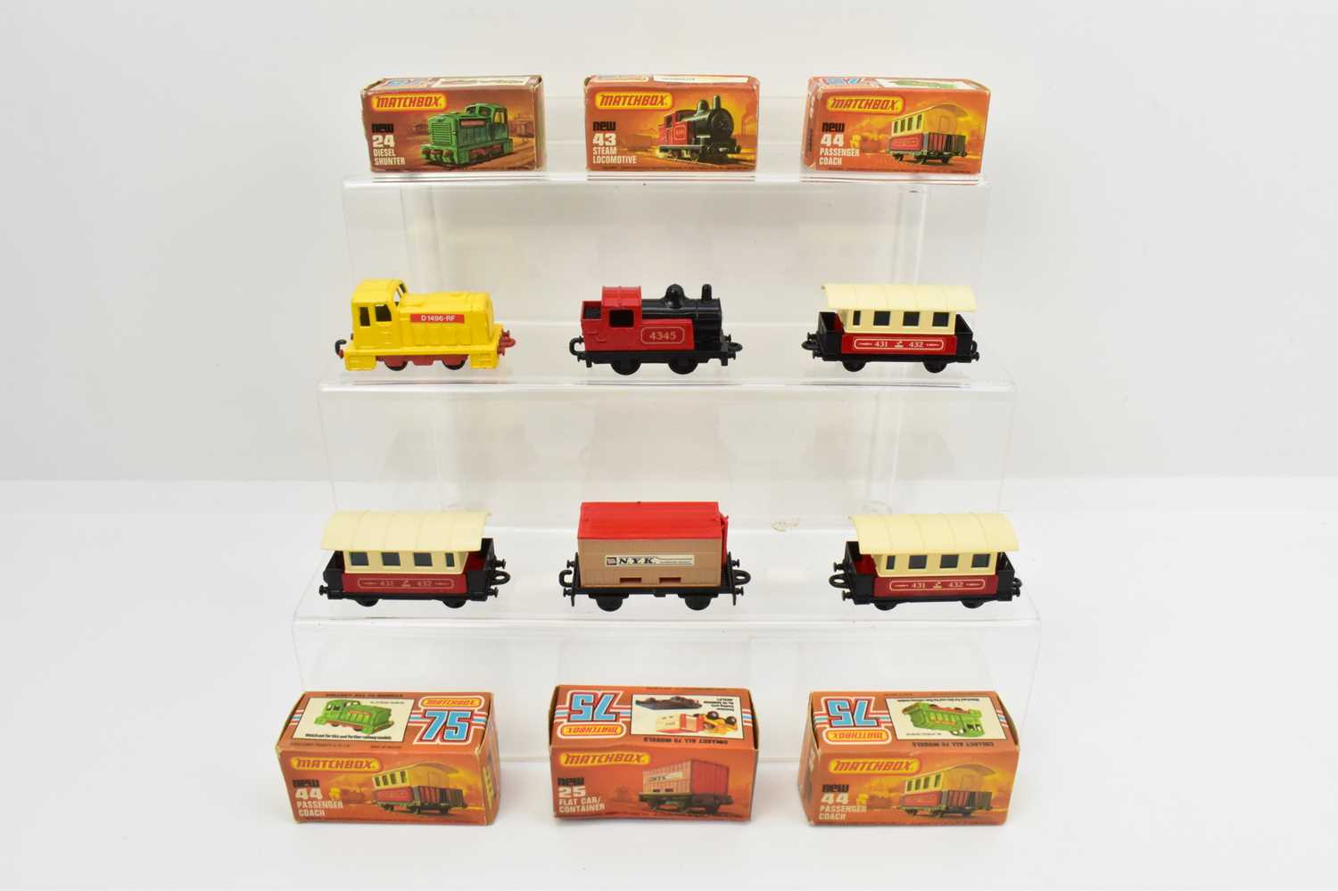 Lot 356 - MATCHBOX; six diescast models comprising No....